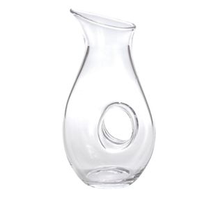 Mouth blown lead free pitcher